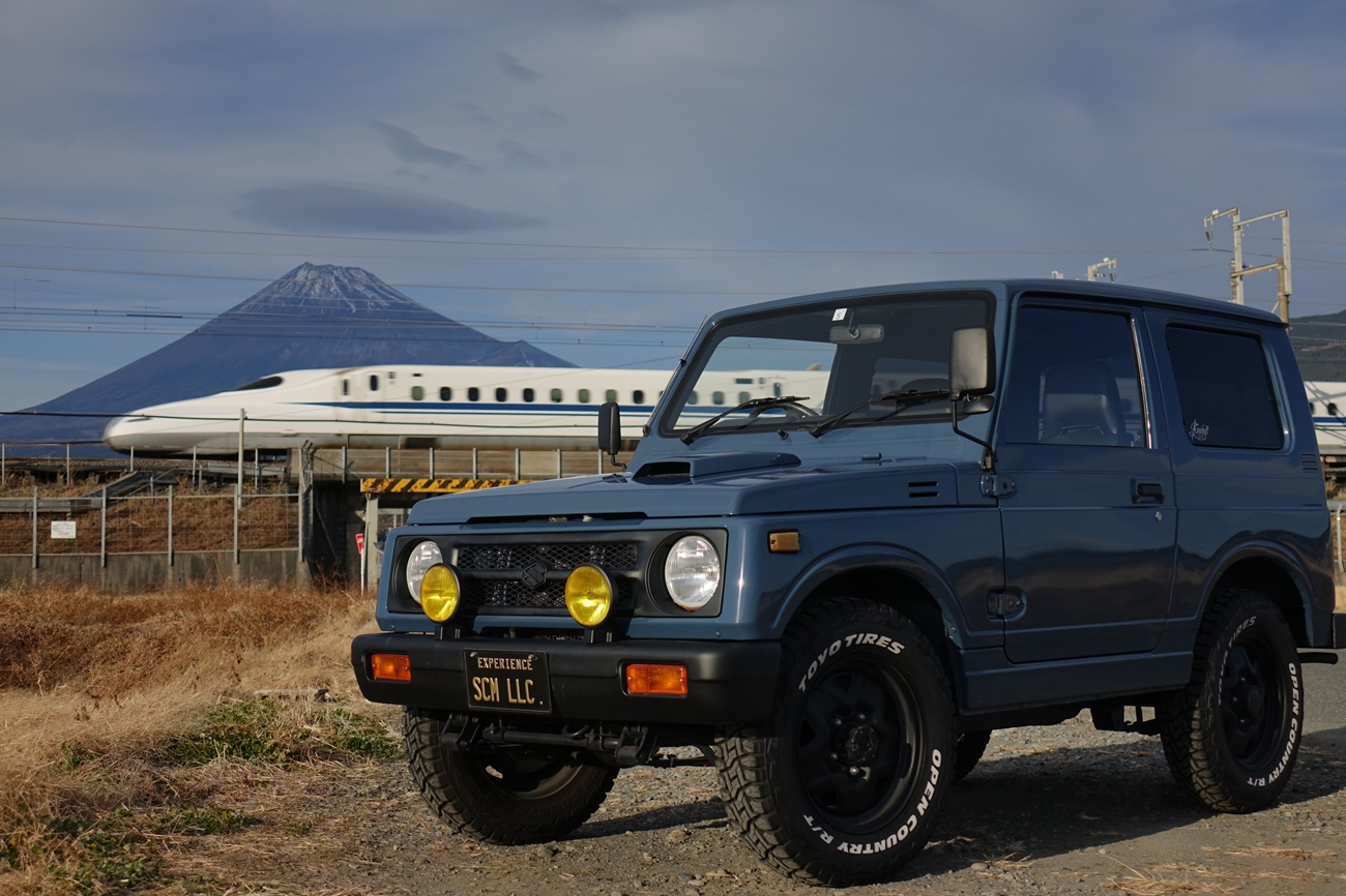 ジムニー専門店 SCM EXPERIENCE・ジムニー新車カスタム | ジムニー　JA11　AT　アルルブルー　ストックルック