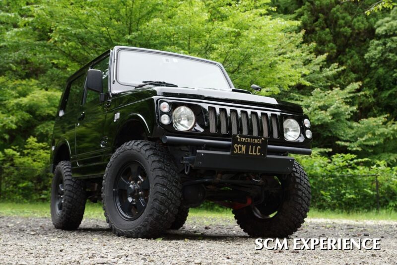 ジムニー専門店 SCM EXPERIENCE・ジムニー新車カスタム | ジムニー　JA22W　後期　F5MT　ブラック　SCM製作車輌