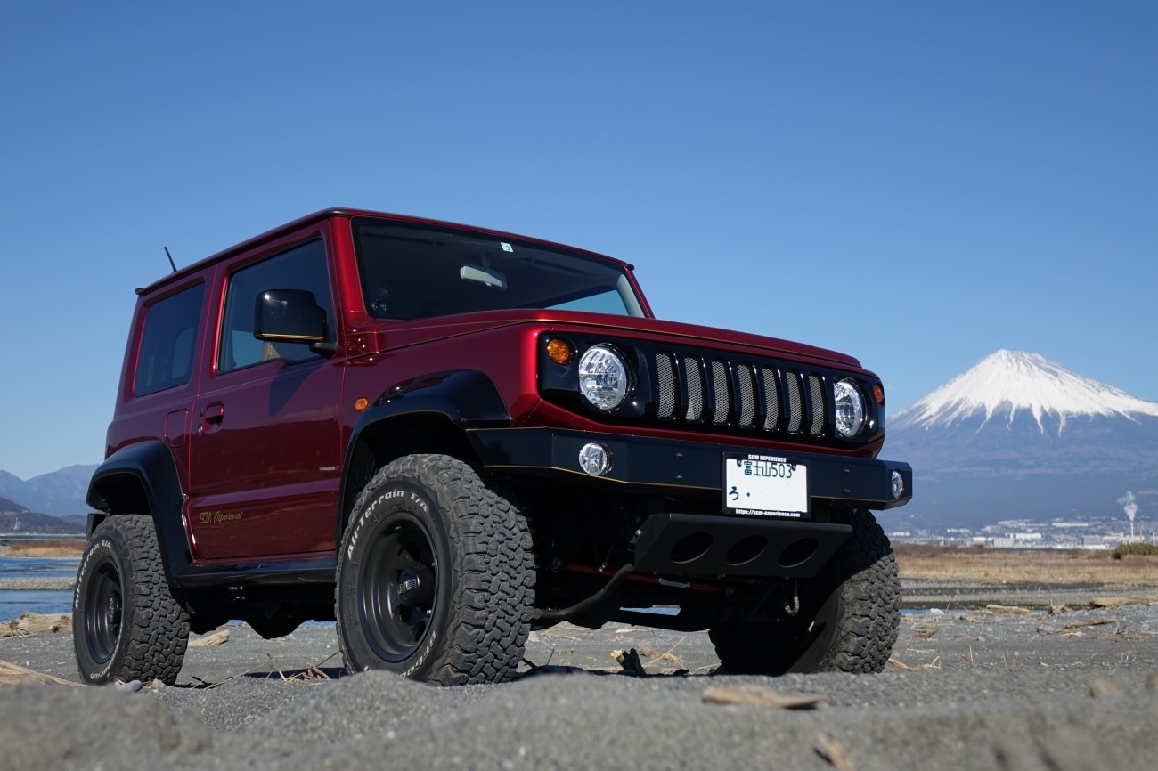 SCMデモカー ジムニーシエラ JB74W F5MT 26 ジムニー専門店 SCM EXPERIENCE・ジムニー新車カスタム