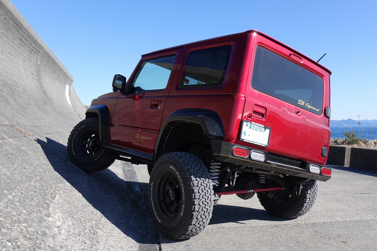 SCMデモカー ジムニーシエラ JB74W F5MT 13 ジムニー専門店 SCM EXPERIENCE・ジムニー新車カスタム