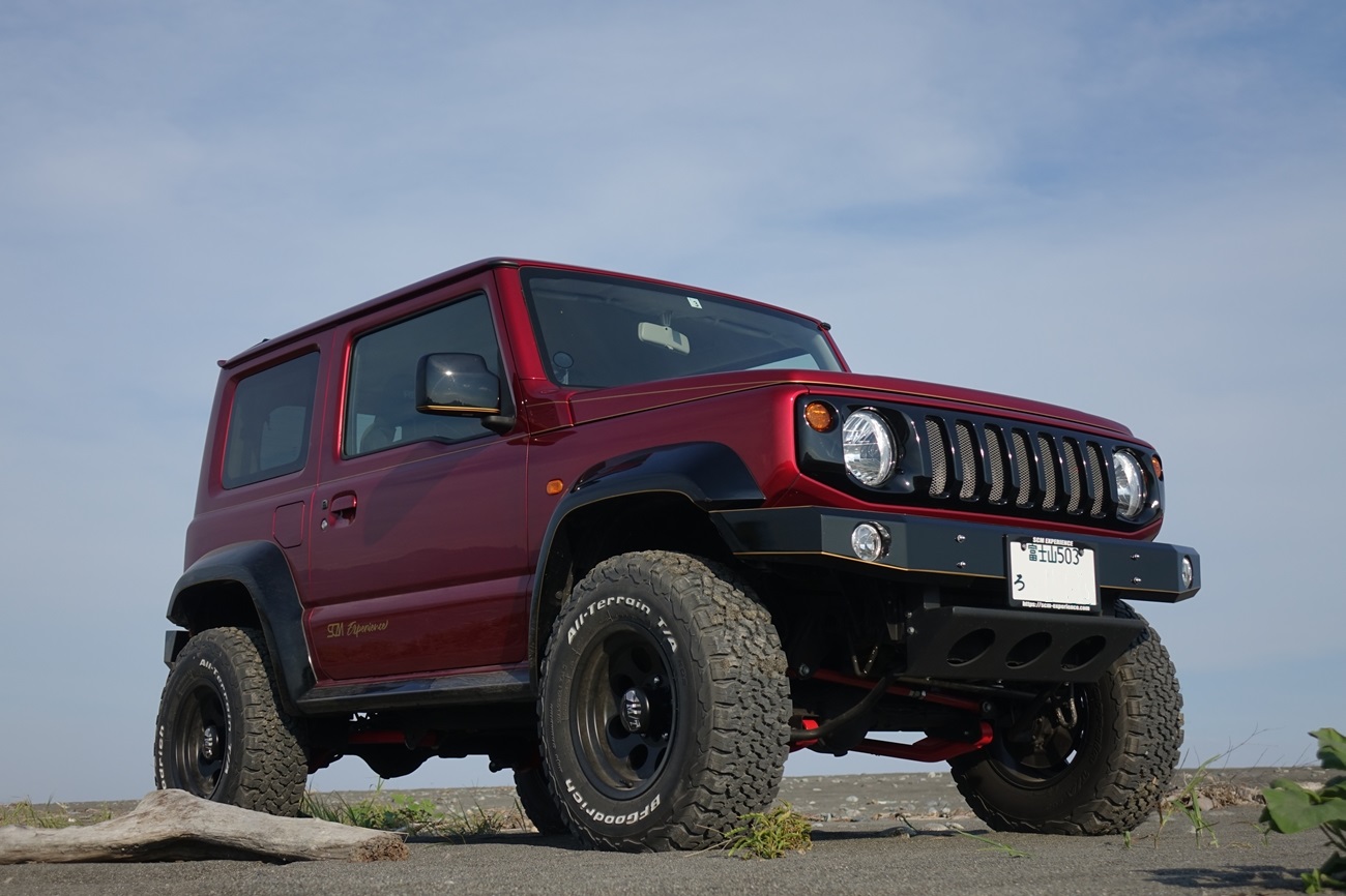 SCMデモカー ジムニーシエラ JB74W F5MT 16 ジムニー専門店 SCM EXPERIENCE・ジムニー新車カスタム